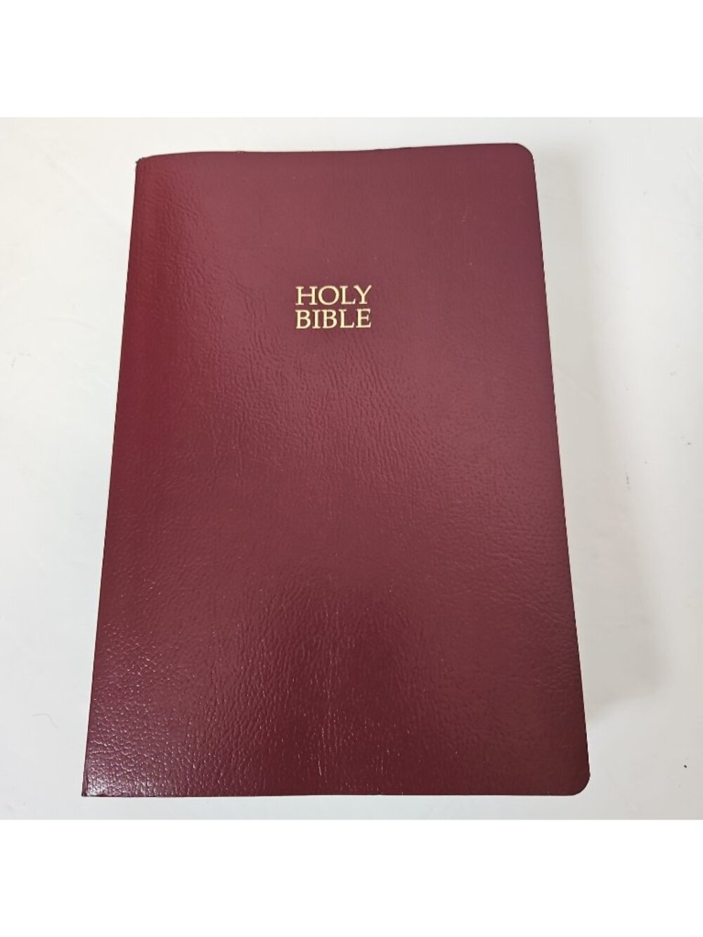 Holy Bible Giant Print Center Column Ref NKJV Nelson 991BGW 1994 Red Letter
